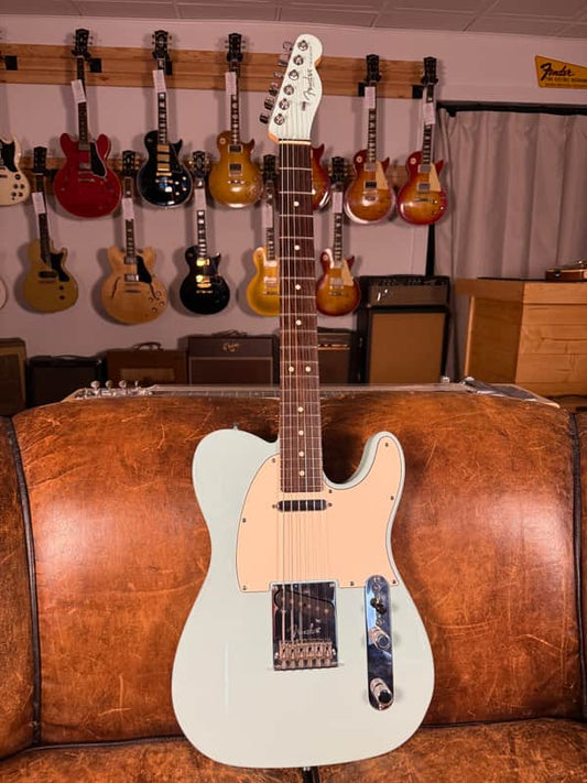 2009 Fender FSR Telecaster - Daphne Blue Matching Headstock