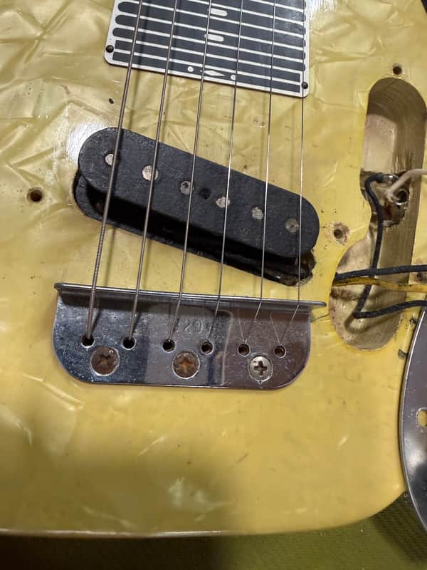 1953 Fender Champion Lap Steel - Mother of Pearl - OHSC