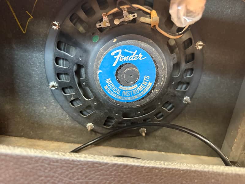 1969 Fender Princeton AA964 - Black/silver