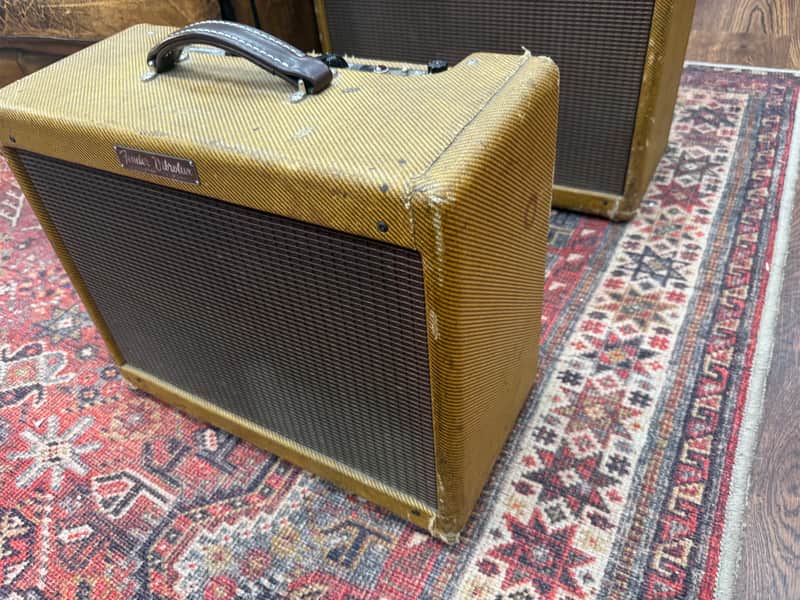1960 Fender Vibrolux 5F11 Narrow Panel 10-Watt 1x10" Guitar Combo - Tweed