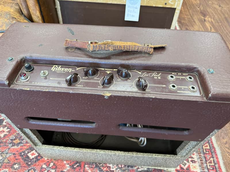 1956  Gibson GA-40 Les Paul 15-Watt 1x12" Guitar Combo - Two-Tone Brown