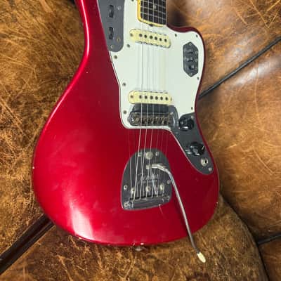 1966 Fender Jaguar - Candy Apple Red - 100% Original - OHSC
