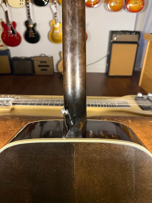 1980 Gibson Dove - Vintage Sunburst - DeArmond Pickup - OHSC