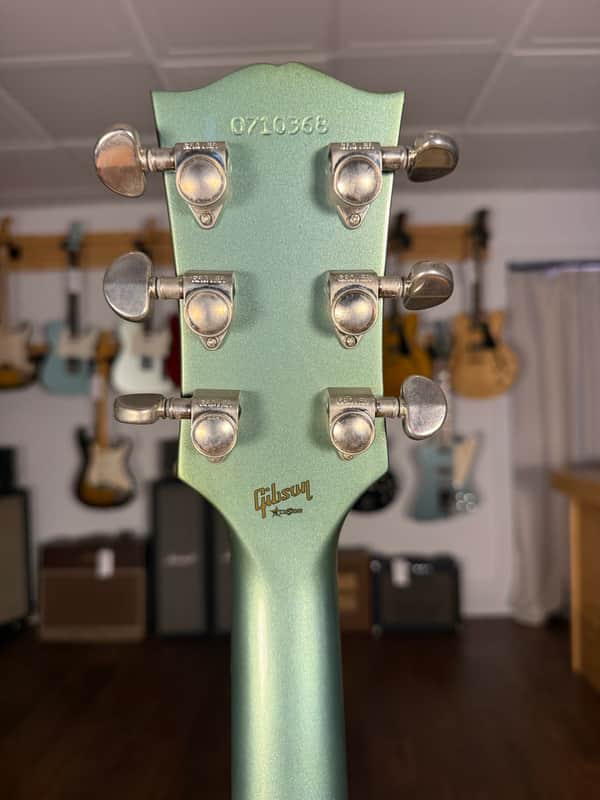 2007 Gibson Custom Shop '68 Les Paul Custom Reissue - Aged Pelham Blue