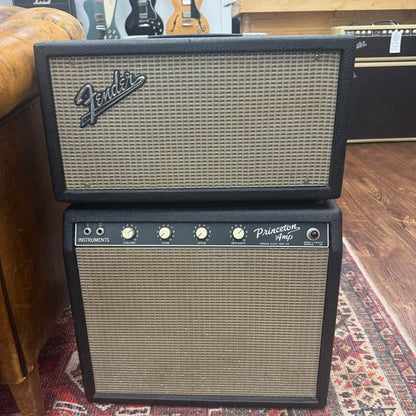 1964 Princeton 6E2 "Tuxedo" 12-Watt 1x10" Guitar Combo and Matching Reverb Head