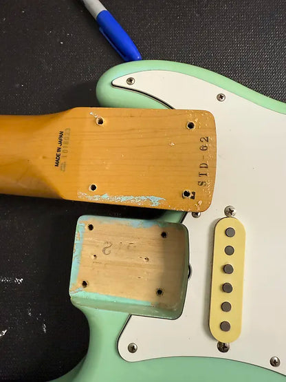 1989 Fender Stratocaster ST62 - Seafoam Green - Made in Japan