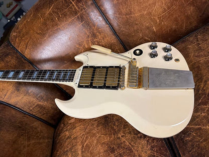 1965 Gibson SG Custom - White - Wide Nut