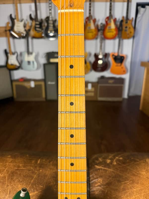 1988 Fender Eric Clapton Artist Series Stratocaster with Lace Sensor Pickups - Candy Green