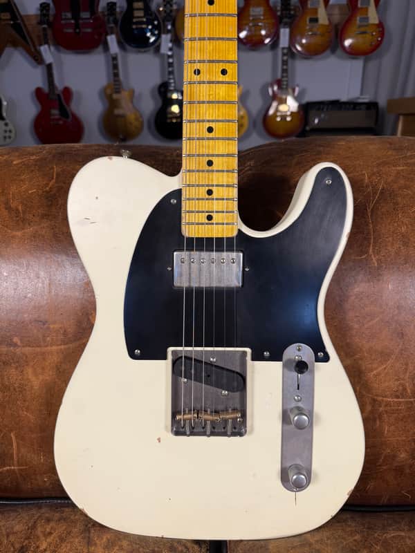 Nash T-57 Telecaster - White - OHSC