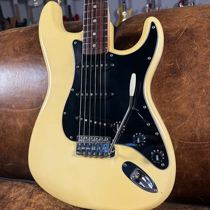 1978 Fender Stratocaster with Rosewood Fretboard - Olympic White
