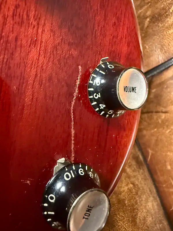 1965 Gibson SG Junior With Vibrola - Cherry