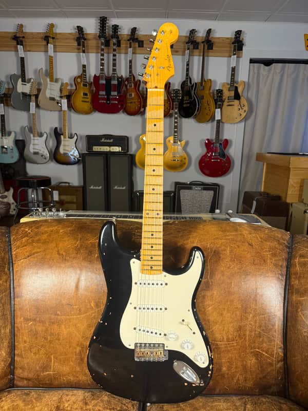 2006 Fender Custom Shop Masterbuilt Eric Clapton Blackie Tribute - Black