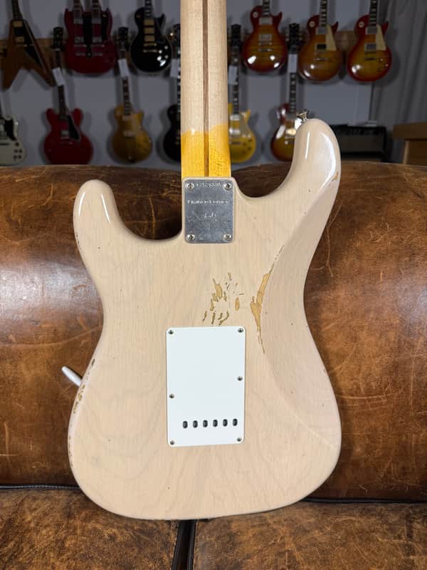 2019 Fender Custom Shop Limited 1955 Stratocaster - Aged Blonde