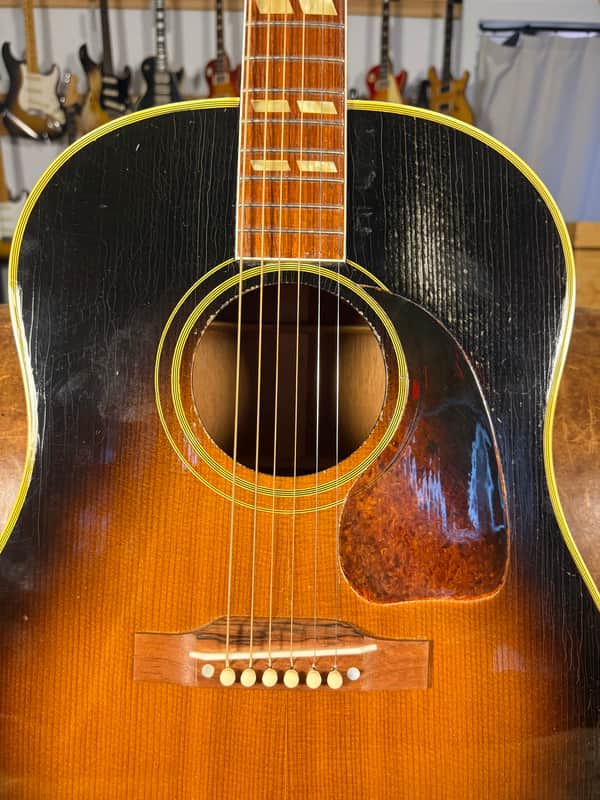 1952 Gibson Southern Jumbo SJ - Sunburst - OHSC + Hoffee Case
