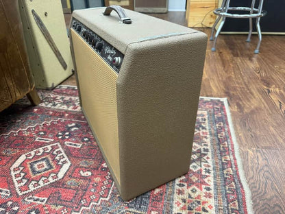1962 Fender Vibrolux 6G11 Brownface 30-Watt 1x12" Guitar Combo - Brown