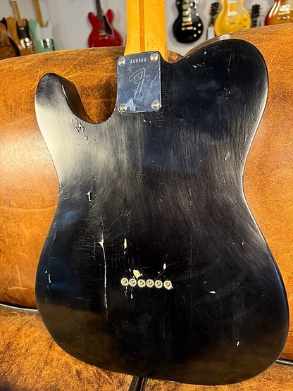 1971 Fender Telecaster Thinline - Black Refin - OHSC