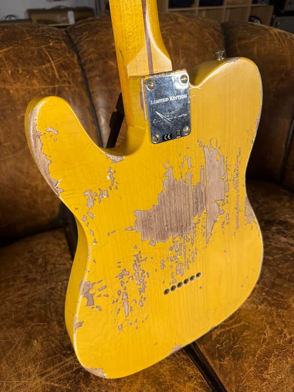 Fender Custom Shop ‘50 Esquire Heavy Relic 2023 - Butterscotch Blonde