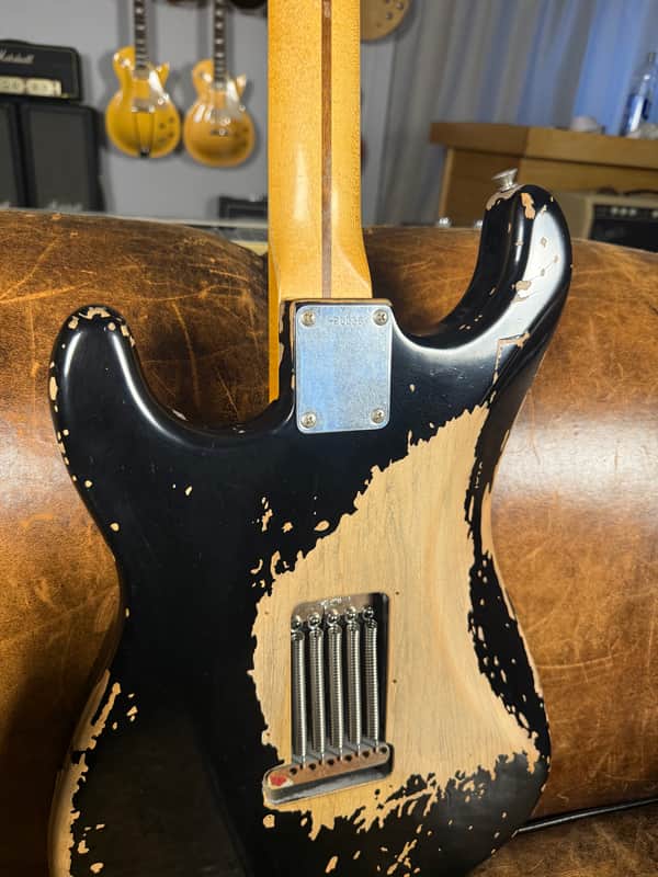 2006 Fender Custom Shop Masterbuilt Eric Clapton Blackie Tribute - Black