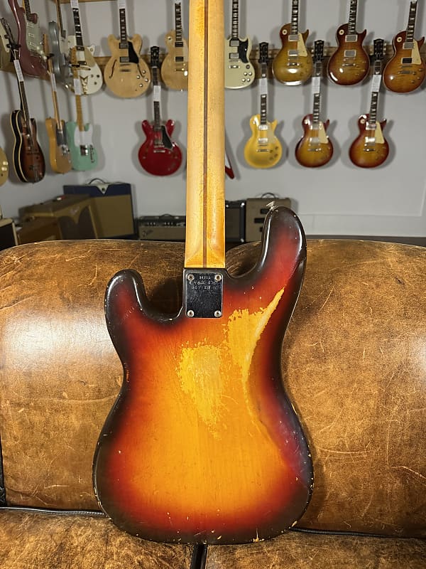 1959 Fender Precision Bass - Sunburst - Gold Anodized Guard - 1 Owner - OHSC