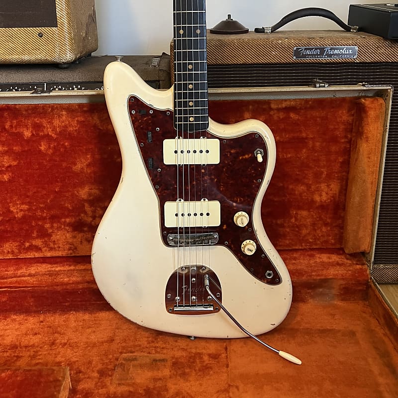 Fender Jazzmaster 1963 - Olympic White - OHSC