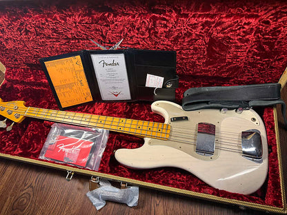 2021 Fender Custom Shop ‘57 Precision Bass Journeyman - Blond - OHSC
