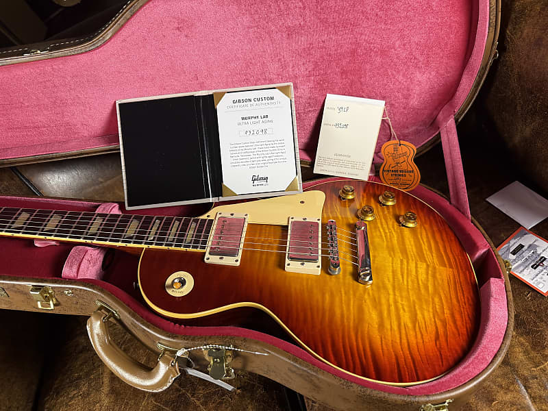 2023 Gibson Custom Shop Murphy Lab Ultra Light Aging ‘59 Reissue Les Paul