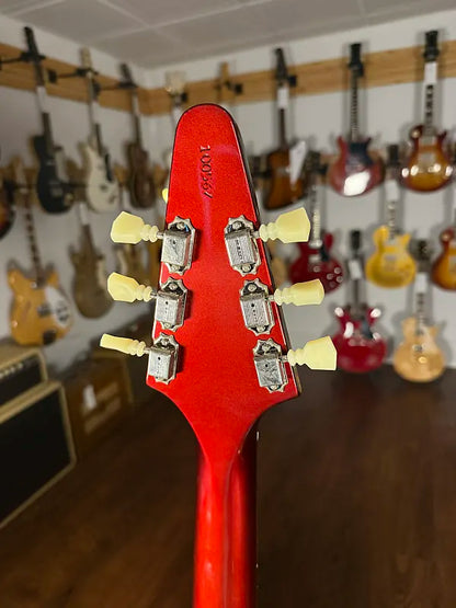 2021 Gibson Custom Shop '67 Mahogany Flying V Reissue with Maestro Vibrola - Sparkling Burgundy