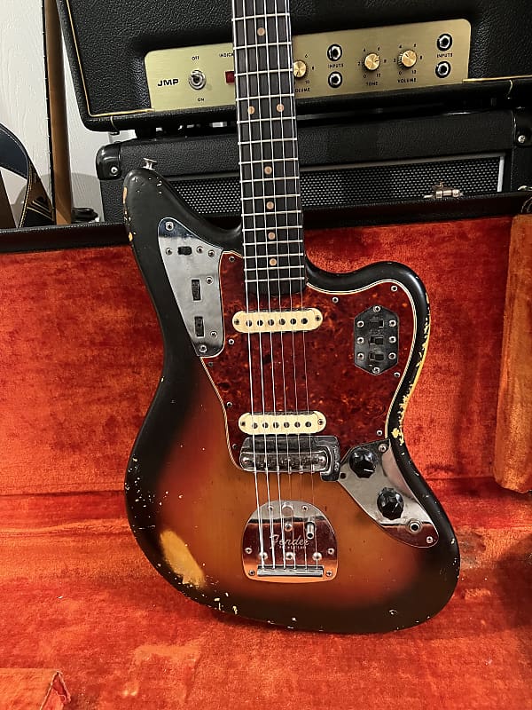 Fender Jaguar 1964 Sunburst Pre CBS 100% Original OHSC