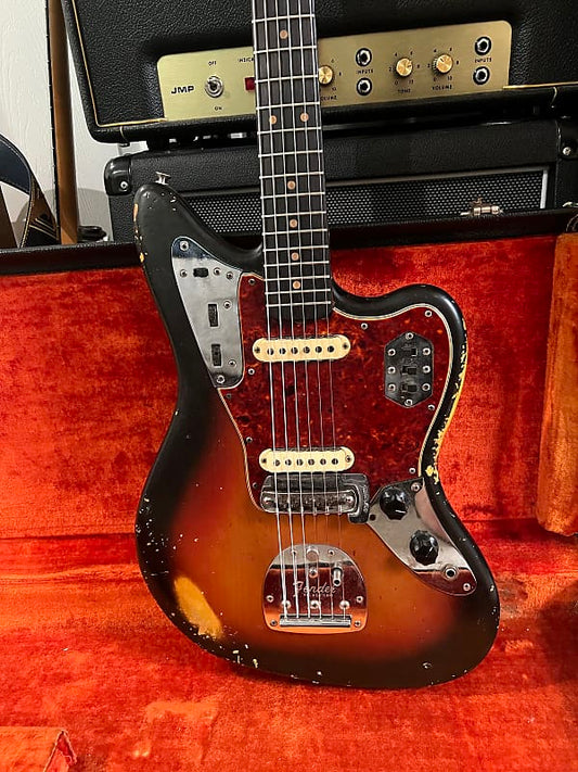 Fender Jaguar 1964 Sunburst Pre CBS 100% Original OHSC