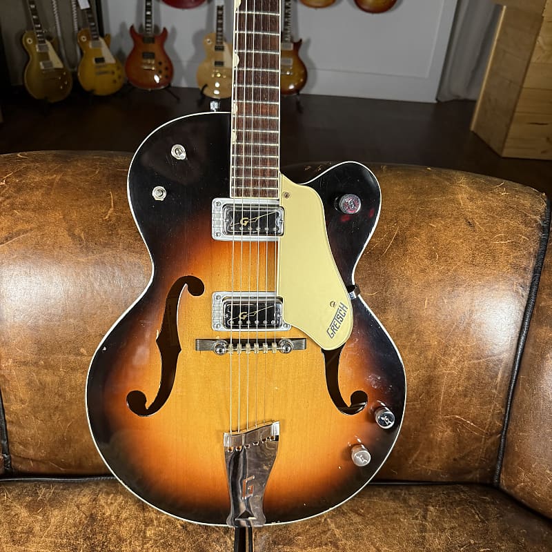 1963 Gretsch 6117 Double Anniversary - Shaded Golden Sunburst