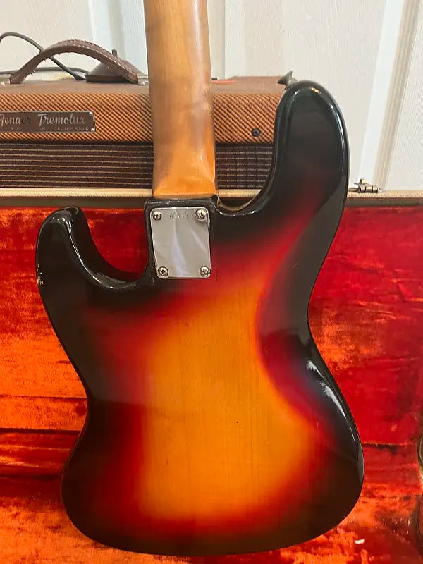 Fender Jazz Bass 1963 Sunburst OHSC One Owner