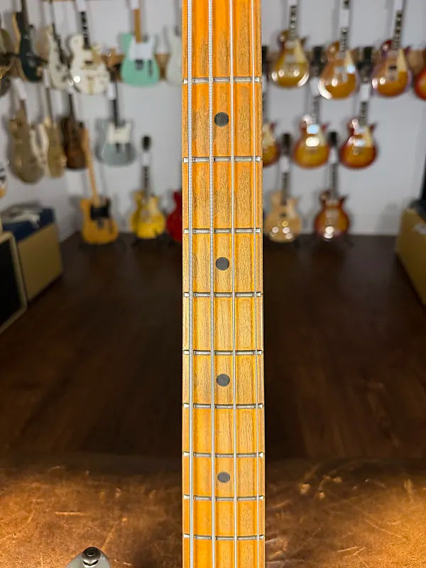1979 Music Man StingRay with Maple Fretboard - Inca Silver - OHSC