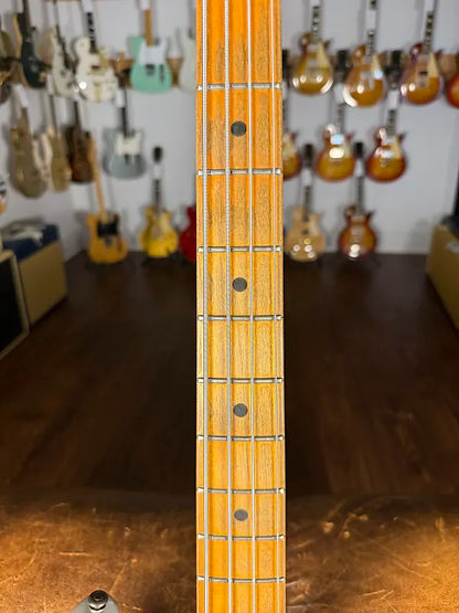 1979 Music Man StingRay with Maple Fretboard - Inca Silver - OHSC