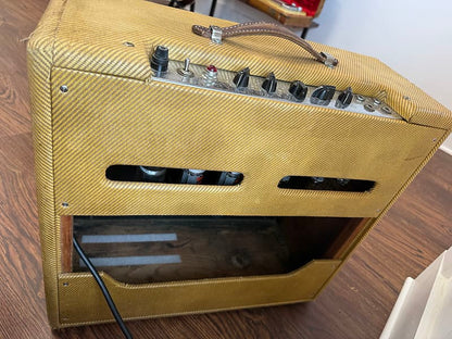 1955 Fender Tremolux 5E9 Narrow Panel 15-Watt 1x12" Guitar Combo - Retweed