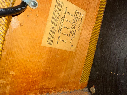 1959 Fender Deluxe 5E3 Narrow Panel 15-Watt 1x12" Guitar Combo - Tweed