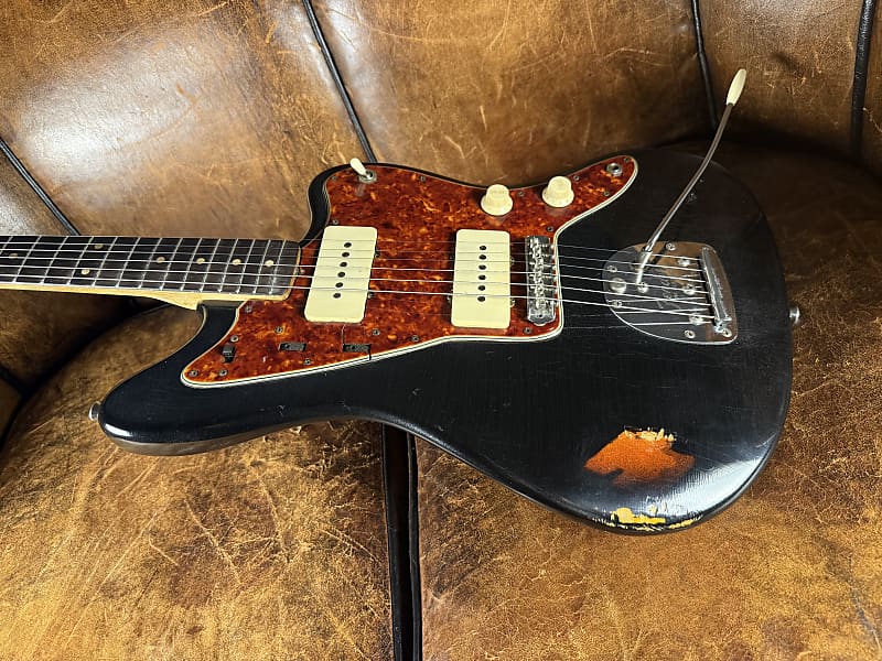 1963 Fender Jazzmaster - Black Refin - OHSC