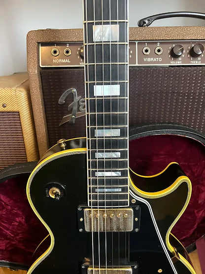 2006 Gibson Custom Shop Les Paul Custom - Black - OHSC