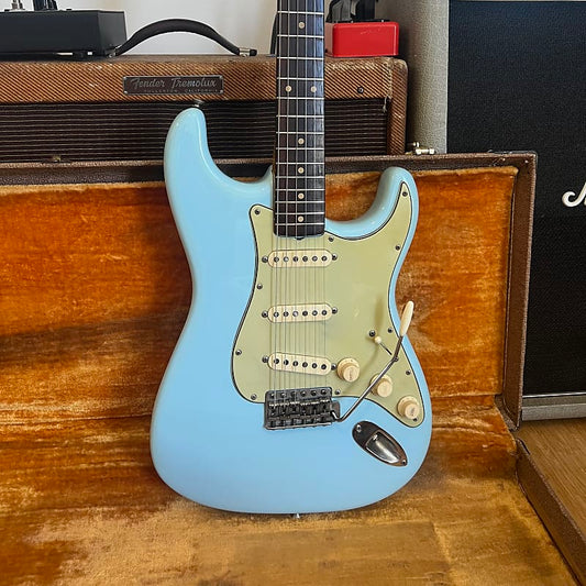 Fender Stratocaster 1960 - Sonic Blue Refin - OHSC