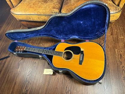 1970 Martin D-35 - Natural - Brazilian Center Panel