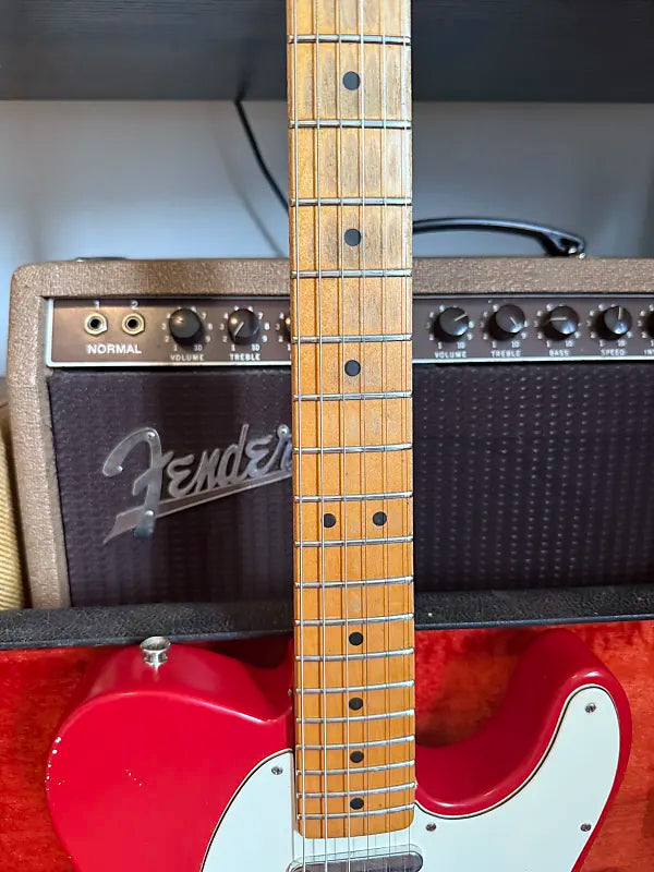 1967 Fender Telecaster - Dakota Red Refinish - Maple Cap - OHSC