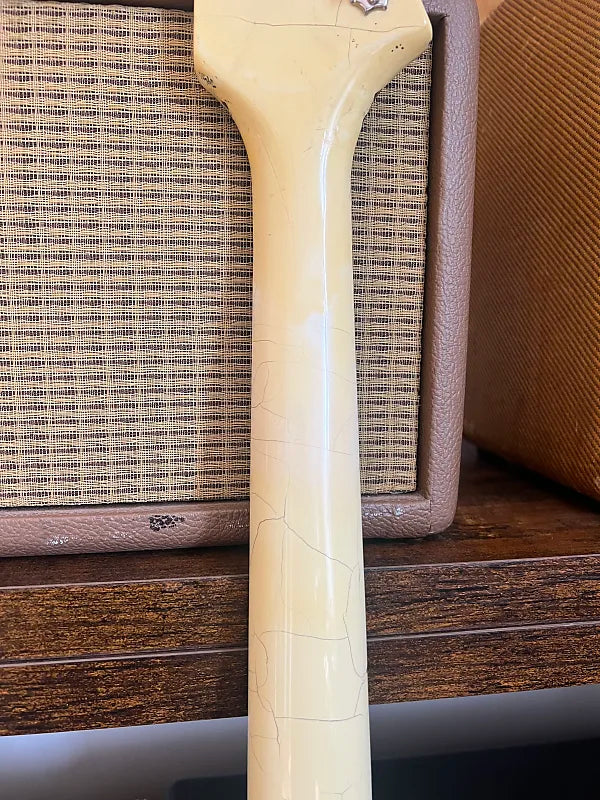 1965 Gibson Firebird III Non-Reverse - Refin Polaris White