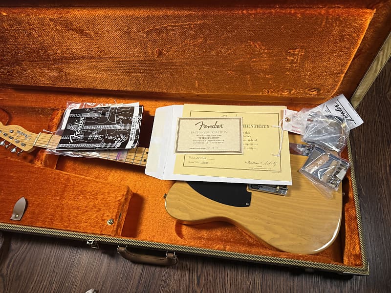 2006 Fender Thin Skin ‘52 Reissue Telecaster - Butterscotch Blonde - 1 of 140 - OHSC