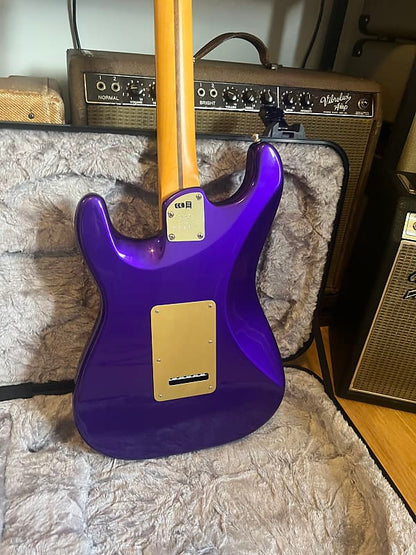 2021 Fender CME Exclusive American Ultra Stratocaster Ebony Fretboard - Plum Metallic