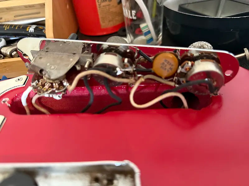 1967 Fender Telecaster - Dakota Red Refinish - Maple Cap - OHSC
