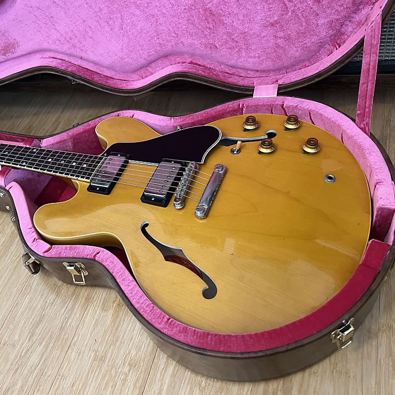 Gibson ES-335 TDN - Custom Shop - Blonde - Real PAFs - Historic Makeovers Deluxe