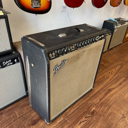 1965 Fender Super Reverb 2-Channel 40-Watt 4x10" Guitar Combo - Black Panel