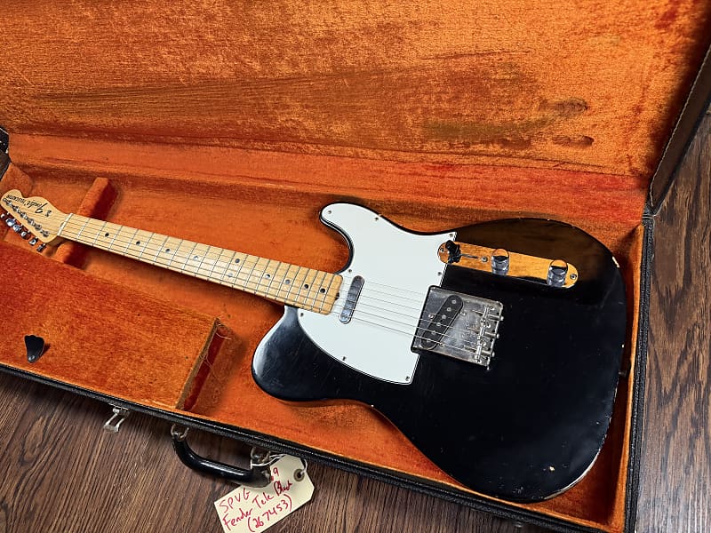 1969 Fender Telecaster - Custom Color Black - OHSC – My Store