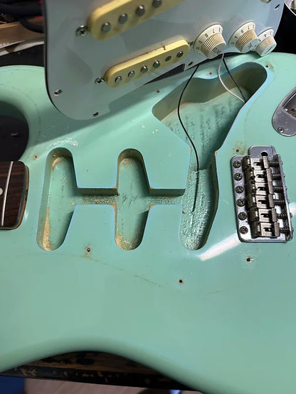 1989 Fender Stratocaster ST62 - Seafoam Green - Made in Japan