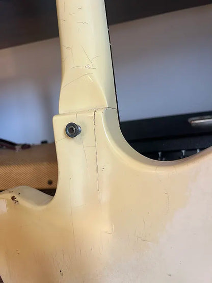 1965 Gibson Firebird III Non-Reverse - Refin Polaris White