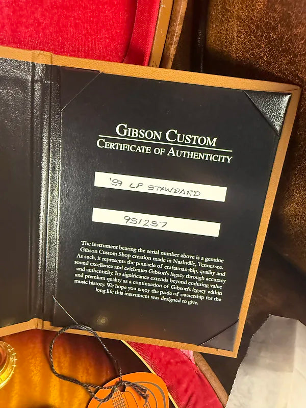 2025 Gibson Custom Shop ‘59 Les Paul Chambered - Tobacco Sunburst